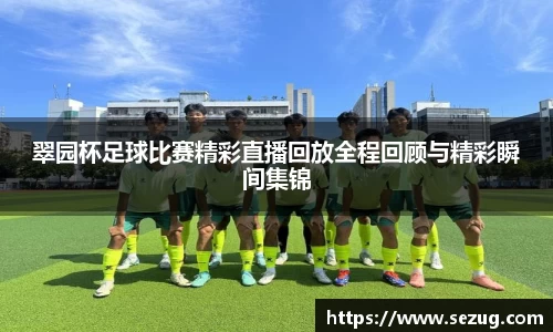 翠园杯足球比赛精彩直播回放全程回顾与精彩瞬间集锦